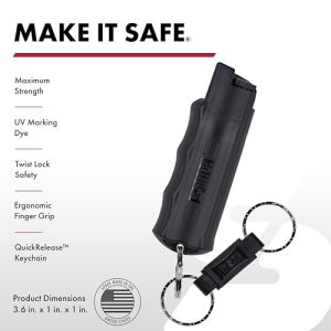 SABRE Pepper Spray Keychain: Portable Self-Defense Solution