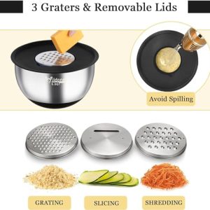 Wildone 22-Piece Stainless Steel Mixing Bowls Set: Complete Culinary Companion
