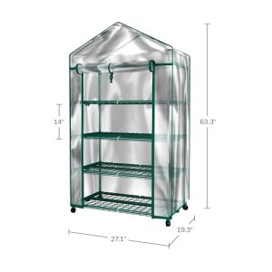 Home-Complete Mini Greenhouse: Portable Indoor/Outdoor Haven