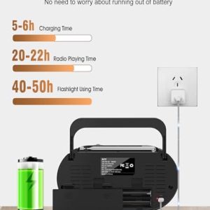 Portable AM FM SW Radio with Bluetooth