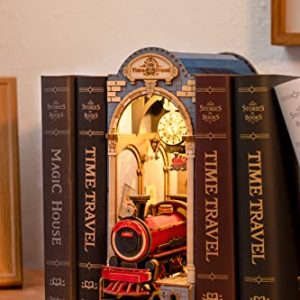 ROBOTIME DIY Book Nook Kit: Time Travel Edition