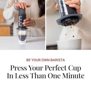 AeroPress Coffee Maker: Barista-level Brewing