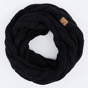 C.C Exclusives Cable Knit Infinity Scarf