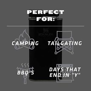 Stanley Classic 8oz Hip Flask: Durable and Insulated