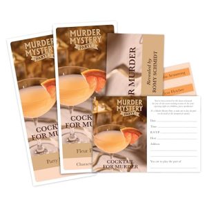 Cocktail for Murder – Murder Mystery Party Game