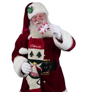 Personalized Vintage Angel Christmas Stocking