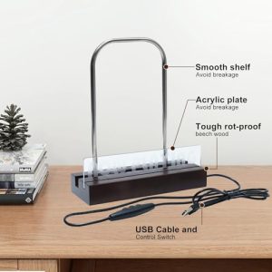 Now Playing Vinyl Record Stand with Lighting