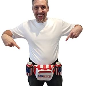 HandinHandCreations USA Merica Beverage Belt