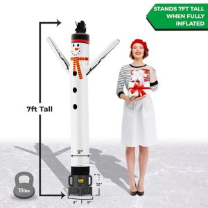 LookOurWay Christmas Snowman Air Dancers Set
