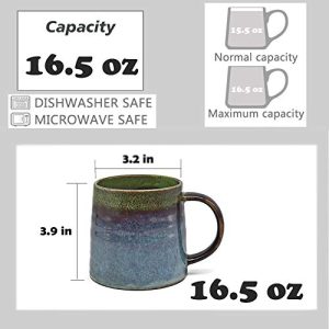Handmade Pottery Coffee Mug: Unique Gift for Artistic Souls