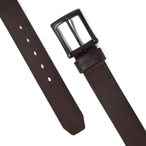 Carhartt Men’s Rugged Burnished Leather Belt
