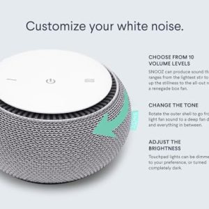 SNOOZ Smart White Noise Machine