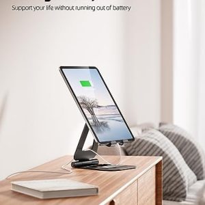 Nulaxy Aluminum Dual Foldable iPad Stand