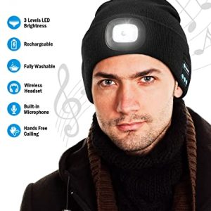 Bluetooth Beanie with Light