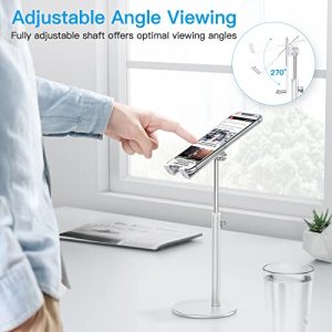 OMOTON Adjustable Aluminum Phone Stand: Versatile Desk Holder