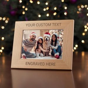 Lifetime Creations Personalized Wood Photo Frame
