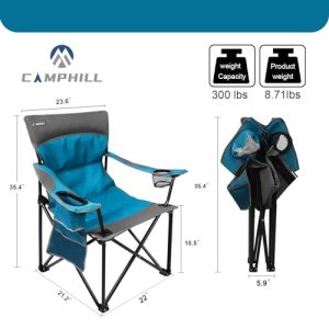 Oversized Portable Camping Chairs – Collapsible Outdoor Chairs
