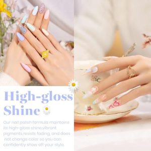 Beetles 23Pcs Gel Nail Polish Kit – Spring Summer Colors