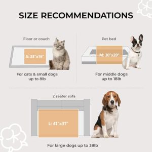 Calming Premium Fleece Pet Blanket Set