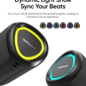 Portable Bluetooth Speaker: Sound and Light in One