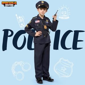 Kids Police Officer Costume: Law Enforcement Fun