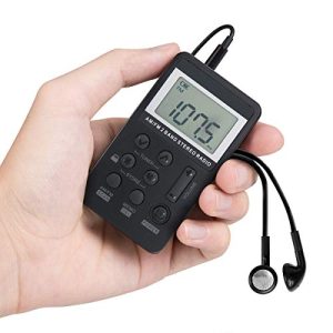 Personal AM/FM Pocket Radio Portable VR-robot