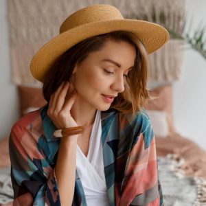 Summer Beach Boater Sun Hat