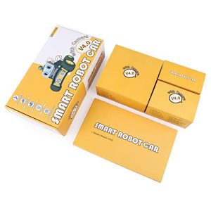 ELEGOO UNO R3 Smart Robot Car Kit: STEM Gift for Kids