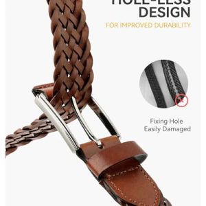 CHAOREN Casual Braided Belts for Men