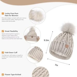 Women’s 3-in-1 Winter Set: Cozy Hat, Scarf, Gloves Gift