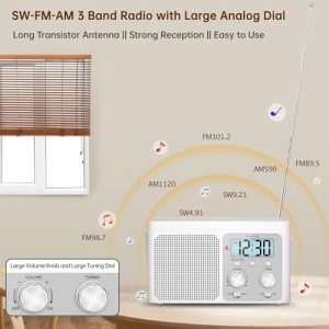 DreamSky Portable AM FM Shortwave Radio