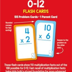 School Zone Multiplication Flash Cards