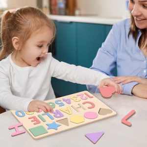 Personalized Name Puzzle for Kids – Montessori Learning Toy