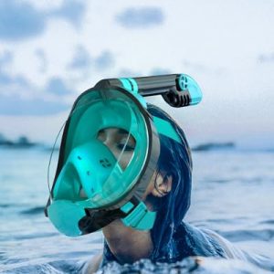 QingSong Full Face Snorkel Mask