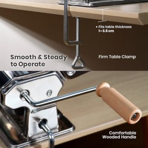 ISILER Pasta Machine: Versatile Noodles Maker