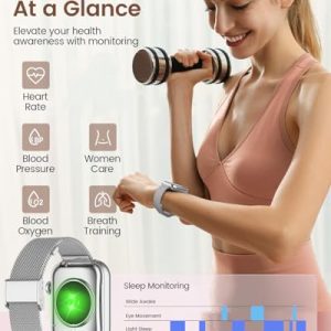 AKUMAKA Smart Watch for Women: Comprehensive Fitness Tracking