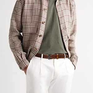 CHAOREN Leather Braided Belts for Men