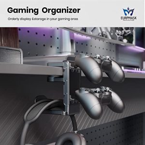 EURPMASK 3-in-1 PC Gaming Headset & Controller Holder
