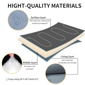 3 Season Waterproof Sleeping Bags for Adults and Kids