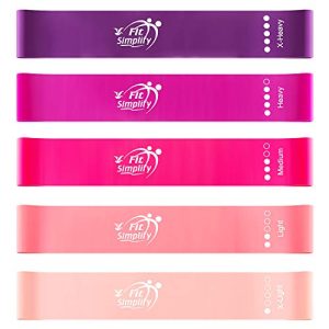 Fit Simplify Resistance Loop Bands: Full Workout Package