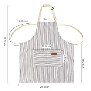 2 Pack Cotton Cooking Kitchen Aprons