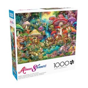 Aimee Stewart Merry Mushroom Village Picnic Puzzle