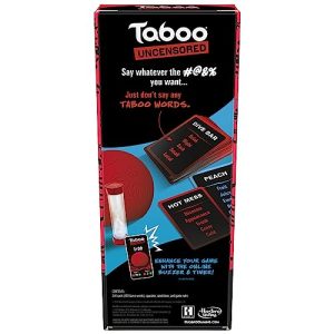 Hasbro Gaming Taboo Uncensored – Adults Only Board Game
