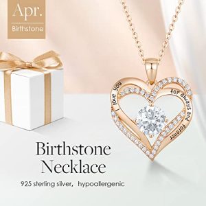 Forever Love Heart Necklace: S925 Silver Jewelry