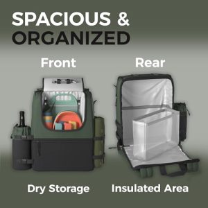 Fern & Soul Picnic Backpack for 4 – Stylish Picnic Set