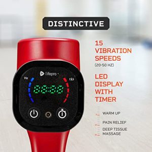 LifePro Sonic Pro Percussion Massage Gun – Deep Tissue Device