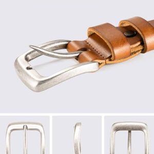 WOLFANT Men’s Italian Leather Belt
