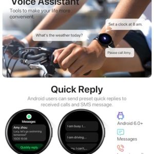 Versatile Smart Watch: Answer Calls and 100+ Sport Modes