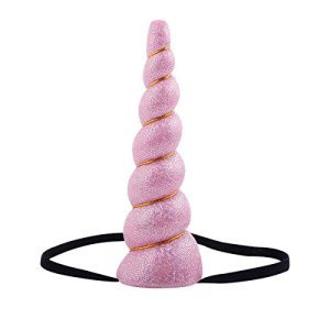 Shiny Unicorn Horn Headband: Magical Costume Accessory