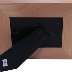 Personalized Alder Wood Photo Frame: Custom Text Gift Idea